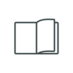 book icon with simple design