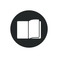 book icon with simple design