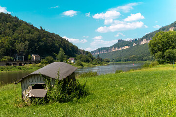 saxony mountain landscape