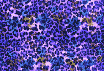 abstract seamless leopard print	
