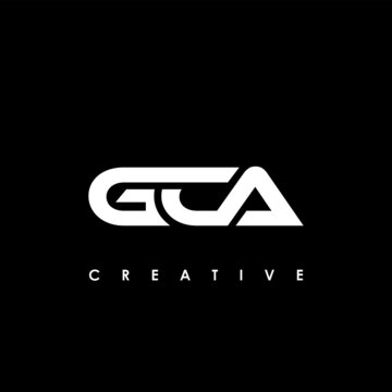 GCA Letter Initial Logo Design Template Vector Illustration