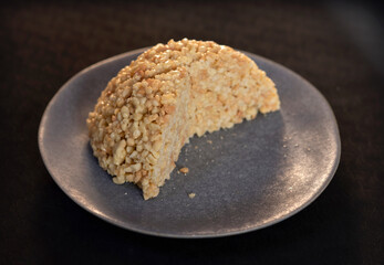 Tasty homemade russian traditional cake with honey