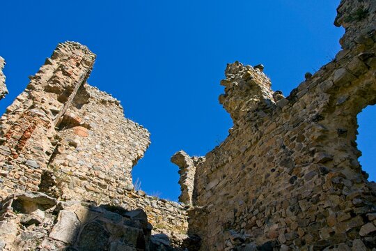 Ch&acirc;teau des Cornes d&rsquo;Urf&eacute; in Champoly in the Loire department in central France