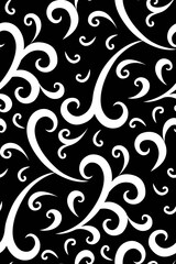 Paisley seamless pattern in ethnic style. Abstract vintage pattern with decorative elements, vector pattern in Oriental style..