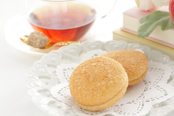 Japanese style soft cooking on race paper