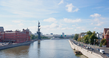 Fototapeta premium View of The Central House of Artists, The State Tretyakov Gallery