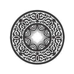 Abstract ornament logo icon vector design