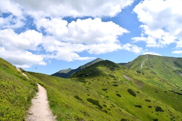 Tatry Zachodnie, Tatrzański Park Narodowy, szlaki turystyczne, góry w Polsce, © Albin Marciniak