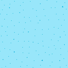 endless blue background template with different triangles.