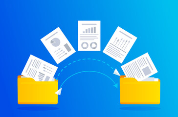 Transferring a file from one folder to another. A program for remote access to information on a hard disk