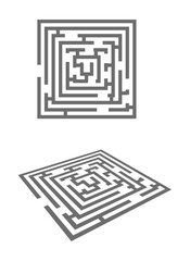 maze labyrinth game icon
