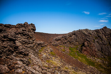 Summer landscape in Southern Iceland, Europe