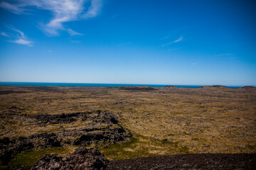 Summer landscape in Southern Iceland, Europe