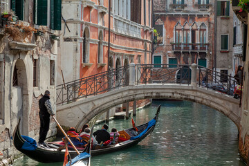 Obraz na płótnie Canvas Gondeln in Venedig