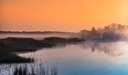 Obraz premium sonnenaufgang 