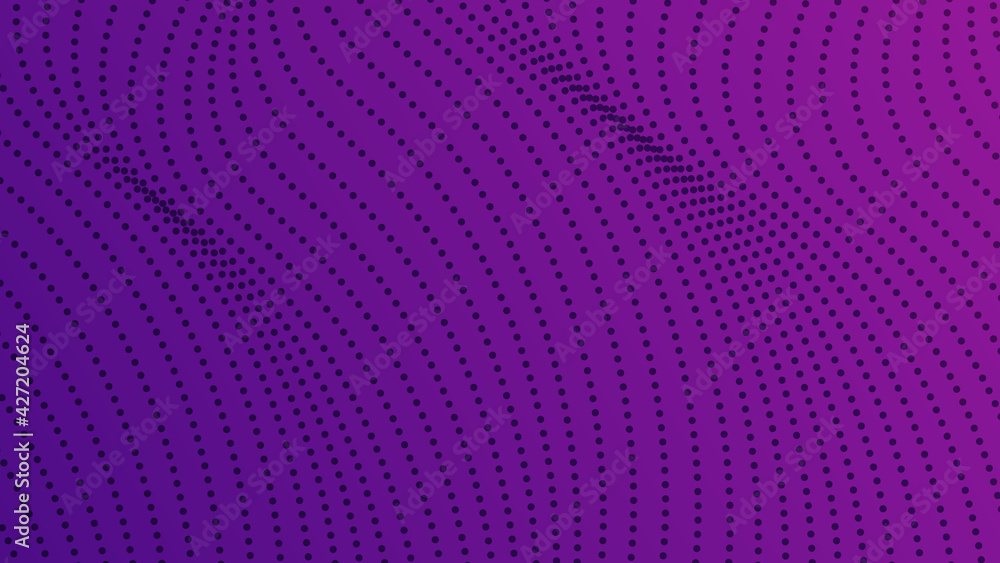 Poster halftone gradient background with dots