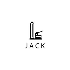 Jack logo icon design vector illustration
