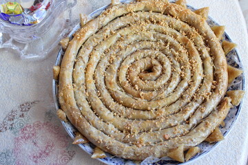 Moroccan food ( MHANCHA )