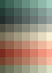 Abstract color Low-Polygones Generative Art background illustration