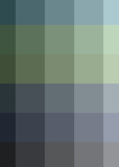 Abstract color Low-Polygones Generative Art background illustration