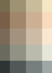 Abstract color Low-Polygones Generative Art background illustration