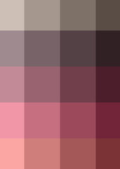 Abstract color Low-Polygones Generative Art background illustration