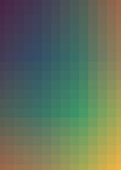 Abstract color Low-Polygones Generative Art background illustration