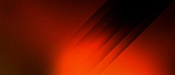 Fototapeta premium Abstract background futuristic on dark golden color banner