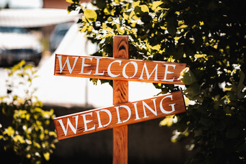 welcome to wedding