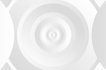 modern elegant abstract design with circles and gradient white and gray color