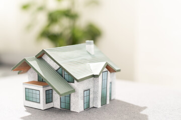 architecture, building, construction, real estate and property concept - close up house or home...