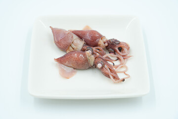 ホタルイカの刺身