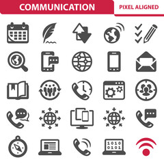 Communication, Social Media, Media Icons