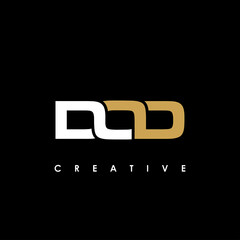 DOD Letter Initial Logo Design Template Vector Illustration