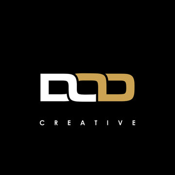 DOD Letter Initial Logo Design Template Vector Illustration