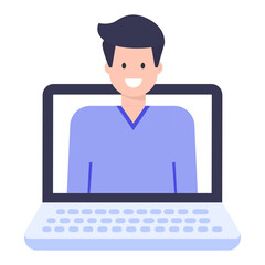 
An online lecture flat character download

