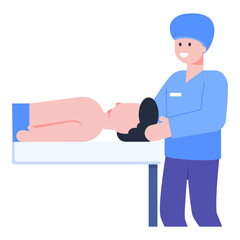 A perfect concept icon of doctor clinic