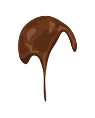 liquid chocolate fluid