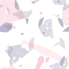 Terrazzo seamless pattern. Modern classic