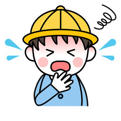 体調不良　園児　男の子