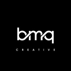 BMQ Letter Initial Logo Design Template Vector Illustration