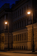 saint petersburg at night