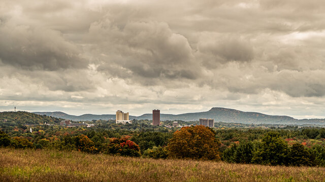 A View Of The University Of Massachusetts Campus