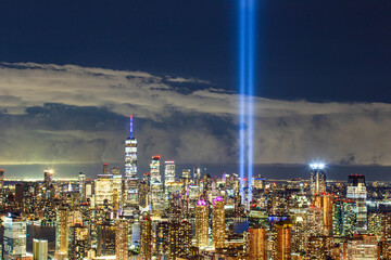 New York City tribute lights