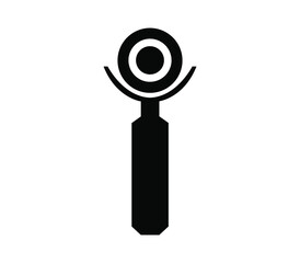 Pizza cutter icon