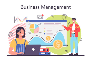 Business boost concept. Company and personal career success.