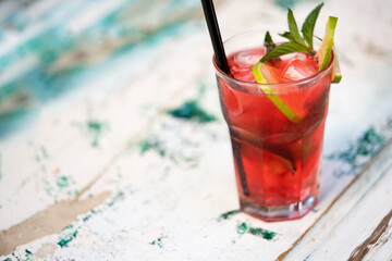 Smoothies from healthy organic fruit and vegetables