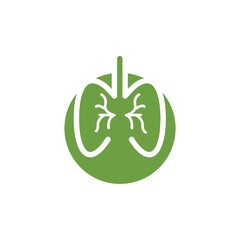 human lungs icon vector illustration design