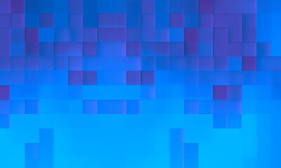 blue neon pixel graphic abstract background mosaic