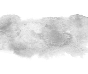 Soft gray watercolor background, abstract monochrome design template